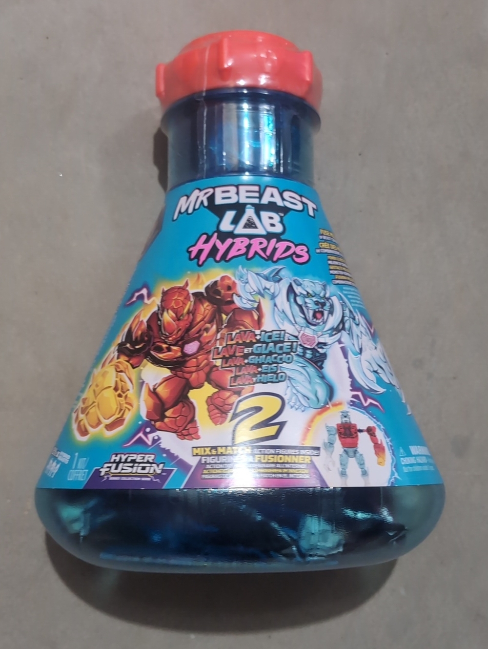 Mr.beast Lab Hybrids Kids Toy - Blue and Red